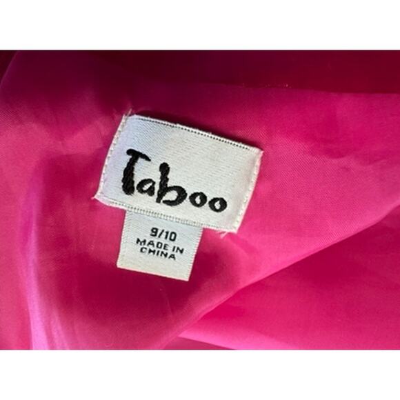 "TABOO" Formal Rhinestone Halter Maxi Dress SZ 9/10 Y2K Barbie Prom PLZ READ!! - Picture 13 of 16